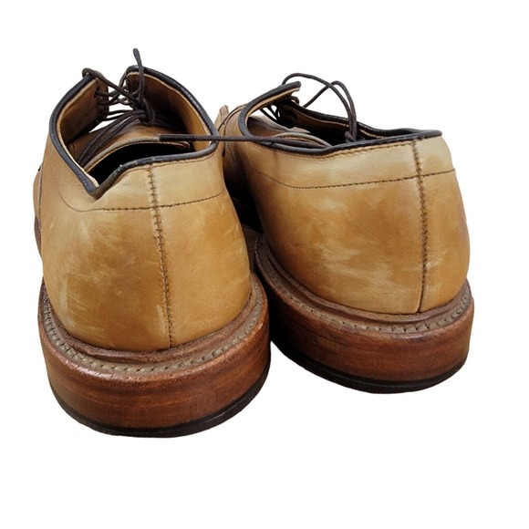 Allen Edmonds Mens Hillcrest Leather Bicycle Toe Oxfords Lace Up Shoes Size 11 D - Picture 5 of 8